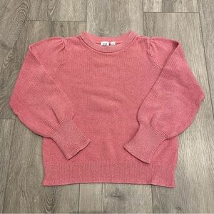 GAP Kids Pink Sparkly Sweater - Kid Size M
